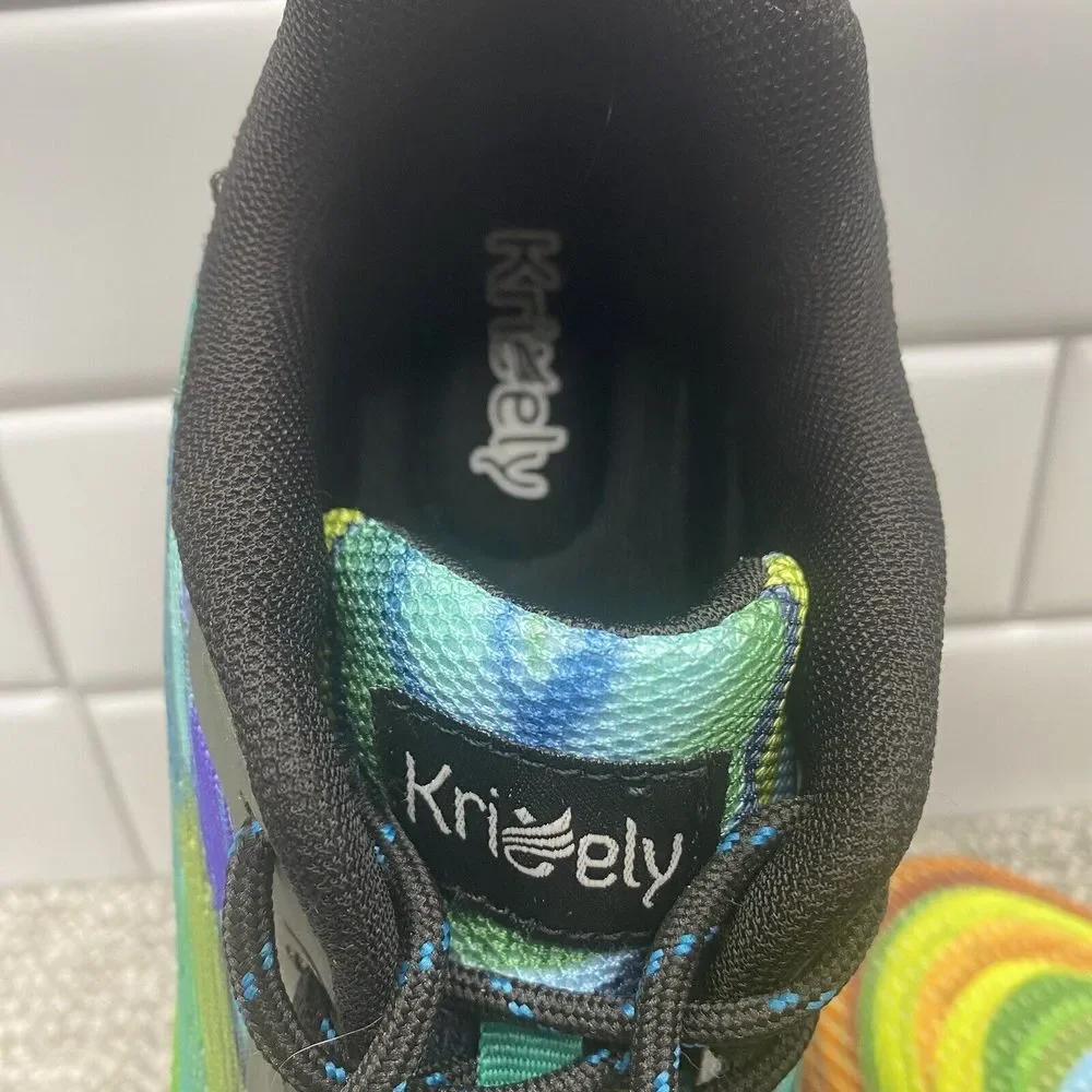 Kricely Trail Shoes Men's EU 40‎ US 7 Hiking X-Grip Ultra Running Rainbow S4